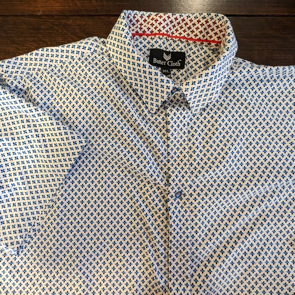 Buttercloth Men's Short Sleeve 3XL